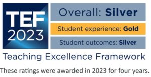 The Teaching Excellence Framework gradiing for TEC Partnership.